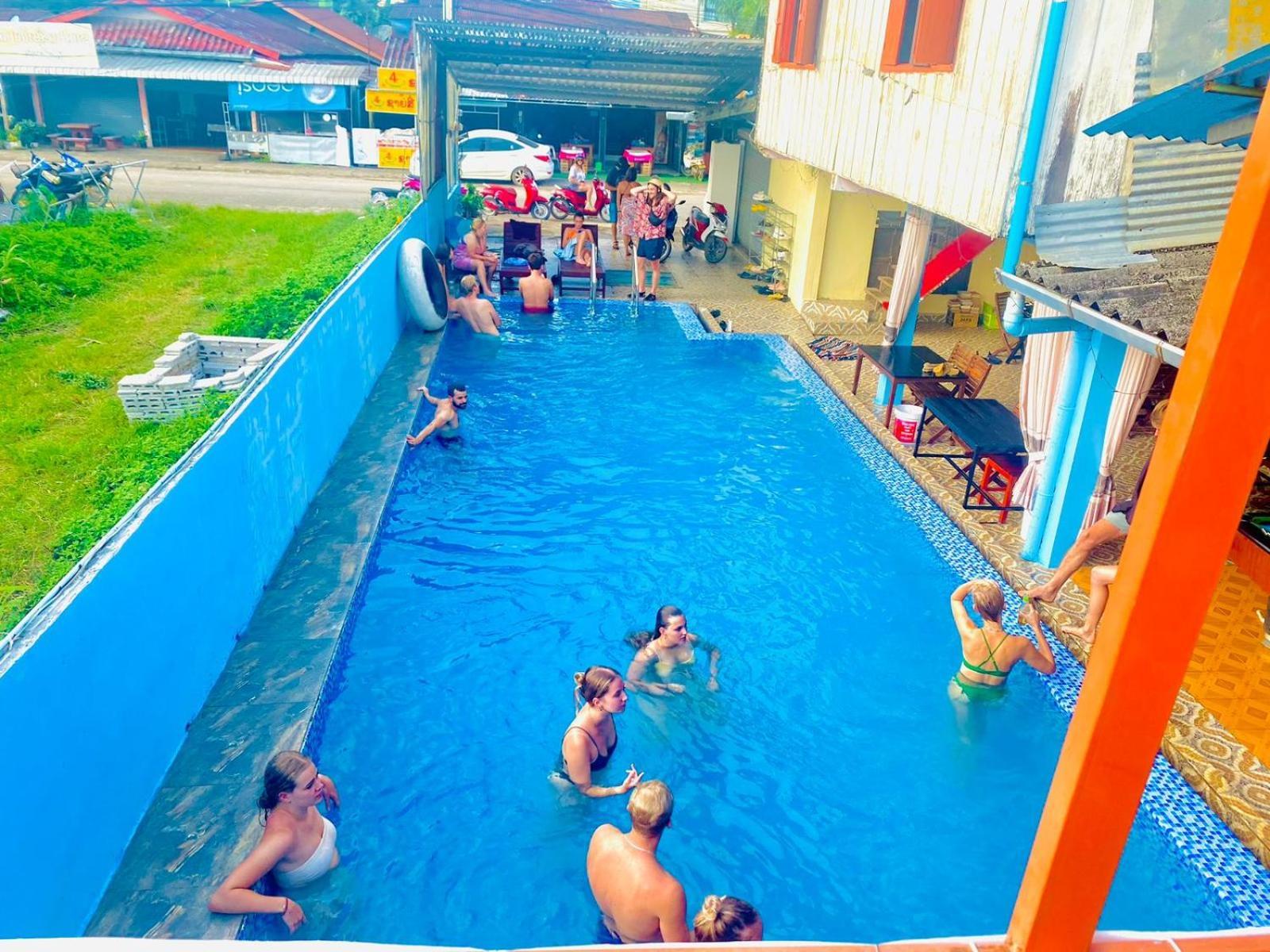 Golden Dragon House Vang Vieng Exterior foto