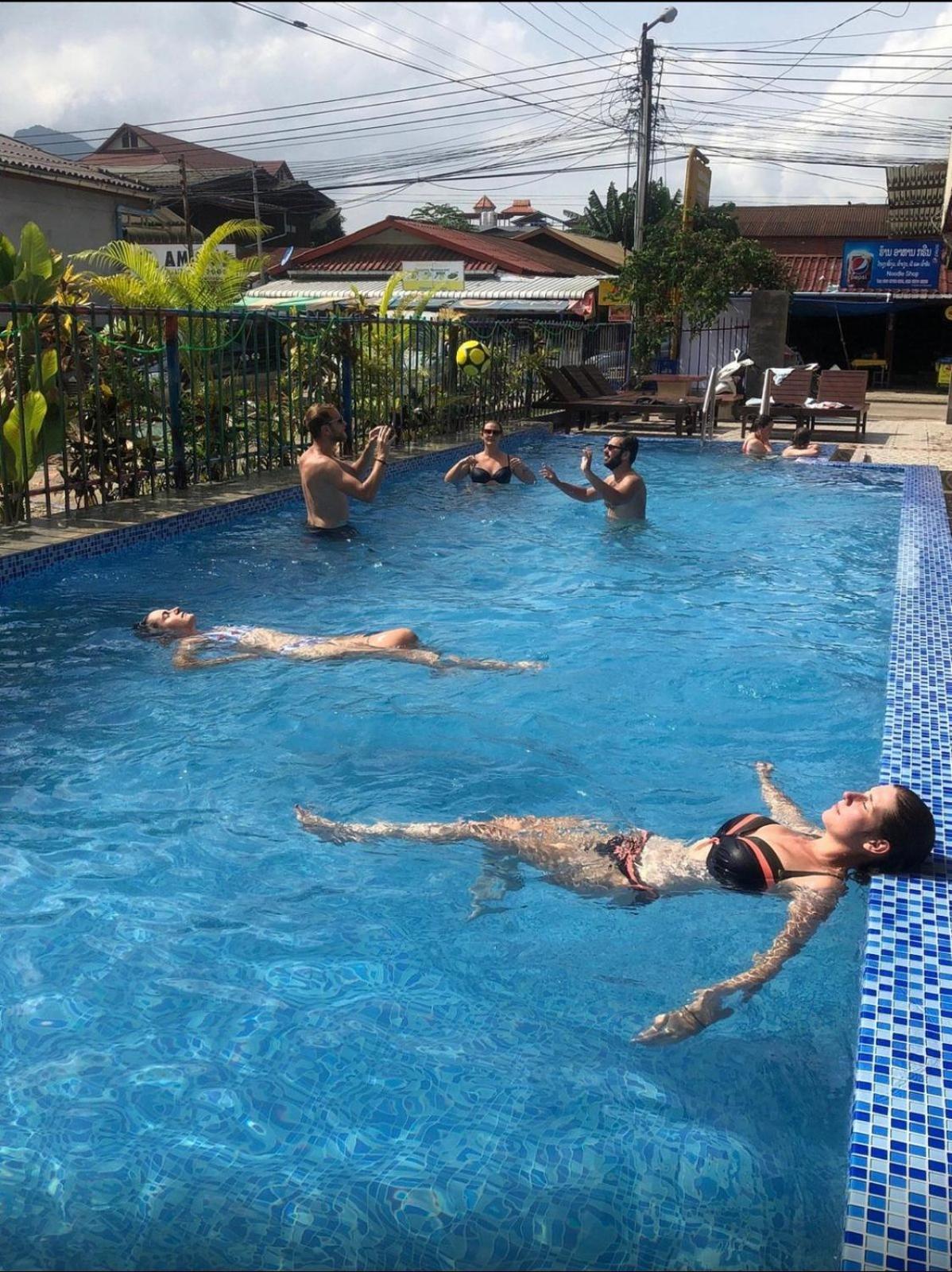 Golden Dragon House Vang Vieng Exterior foto