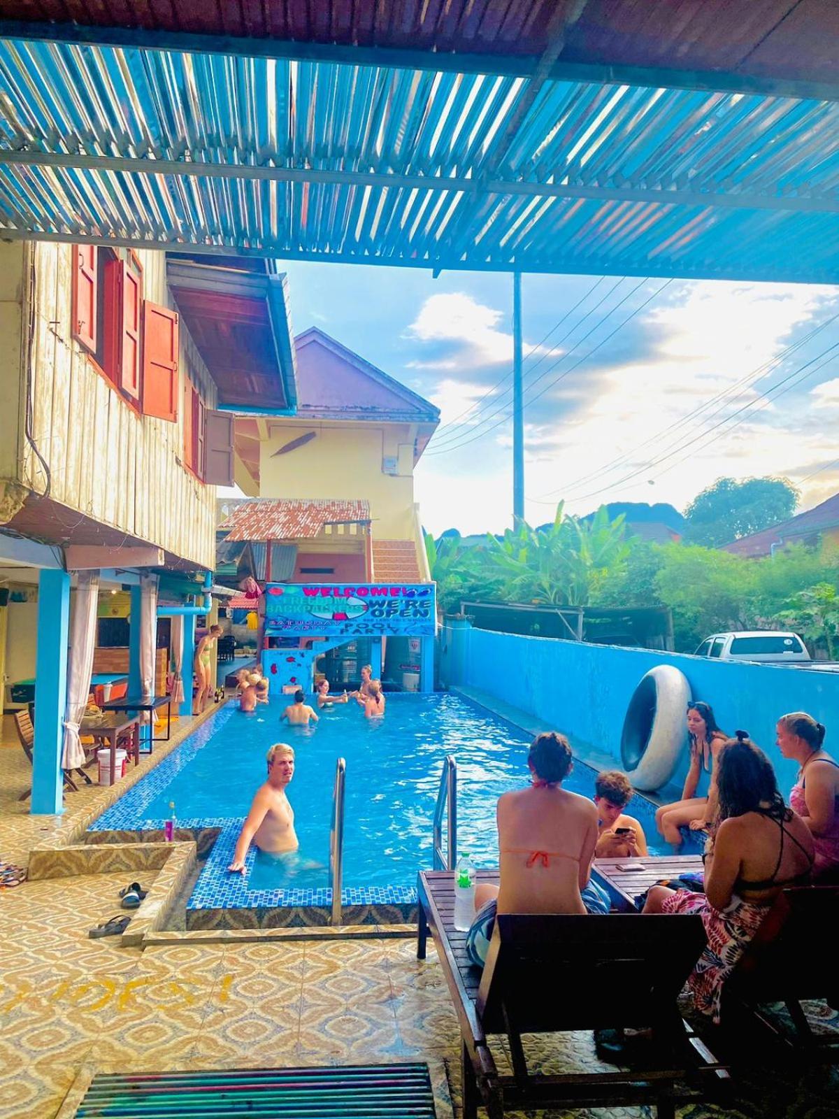 Golden Dragon House Vang Vieng Exterior foto